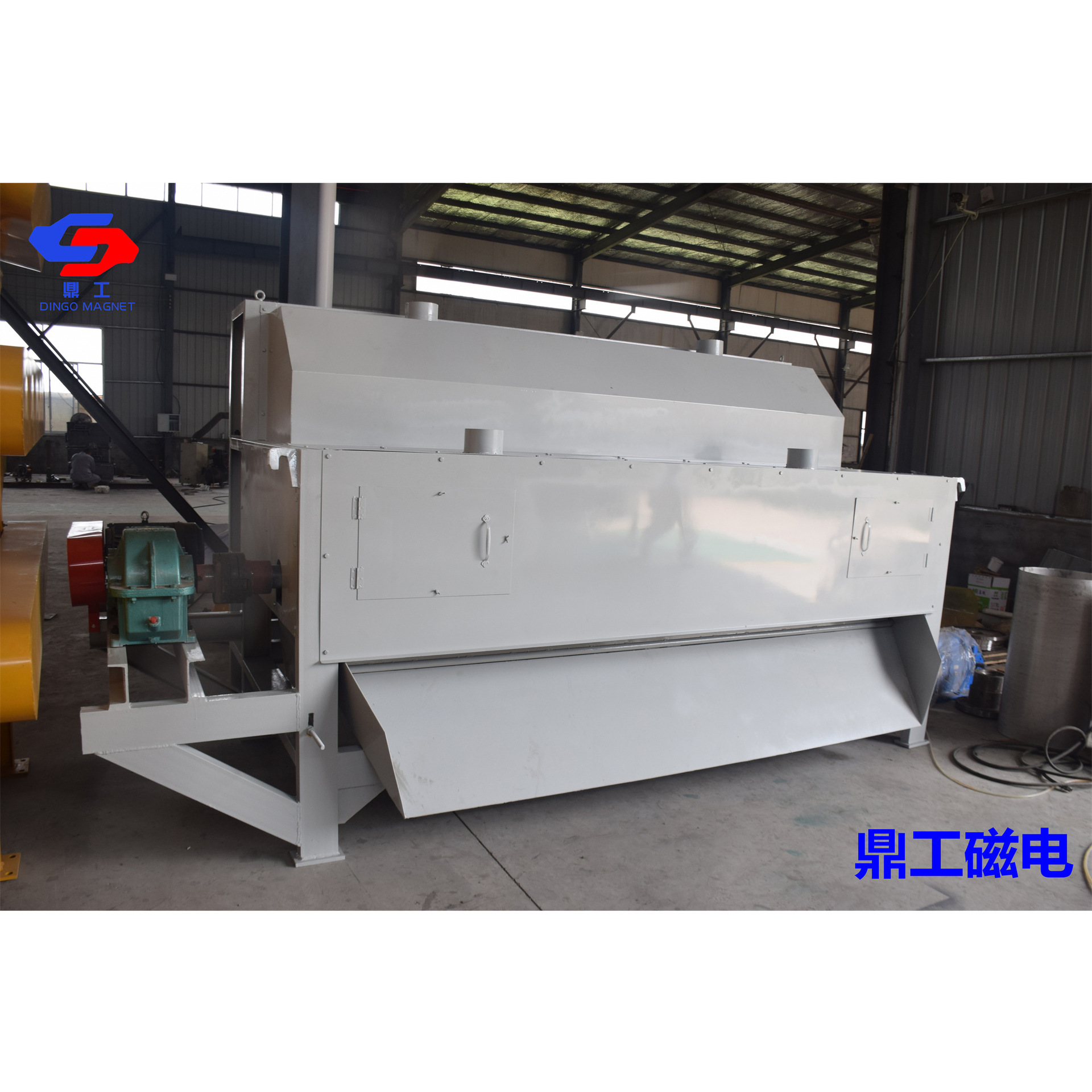 鼎工供应干式磁选机 强磁磁选设备型号 多辊磁选机厂家