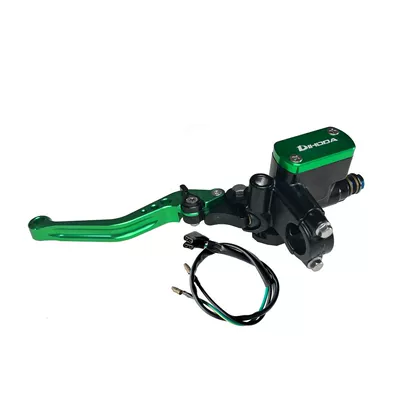 motorcycles and electric bikes with | Other brake systems - black-pump-green-left