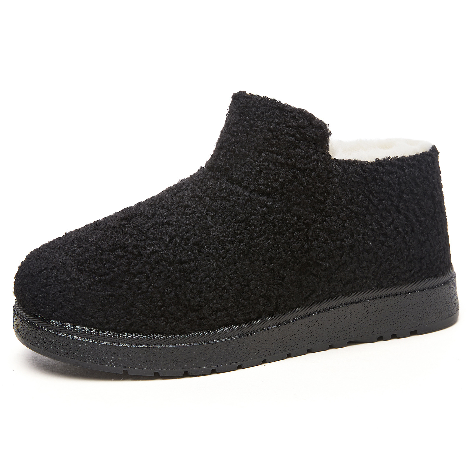 Zapatos de algodón más zapatos gruesos de terciopelo zapatos de mujer nueva moda botas de nieve botas de algodón cálido de suela suave botas de mujer altas a prueba de frío