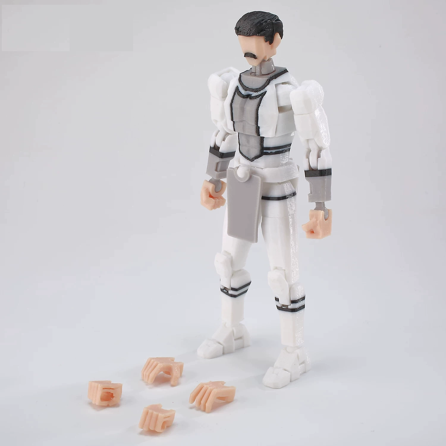 Кукла, подвижная настольная игра, конструктор, минифигура, игрушка, 3D