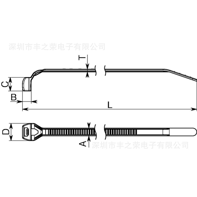 HELLERMANNTYTON������̫ͨ��ƽͷ���� LPT80 ��ͷ��� 112-00028