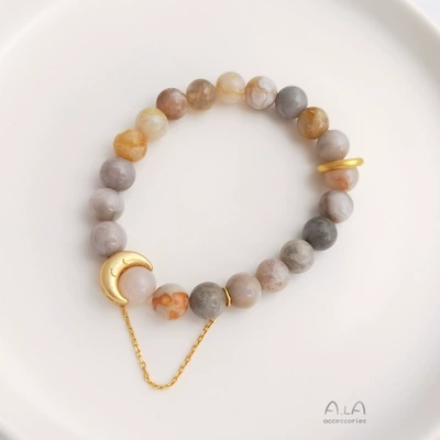 Hanging Chain DIY Beaded Bracelet – Zərgərlik ara hissələri - vietnam-shajin-moon-hanging-chain-1-bracelet-without-beads