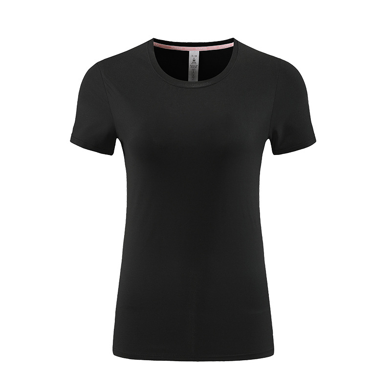 Ropa de yoga ajustada para mujer para comercio transfronterizo, camisetas de manga corta, tops deportivos, ropa de fitness para correr que adelgaza, ropa ajustada de secado rápido
