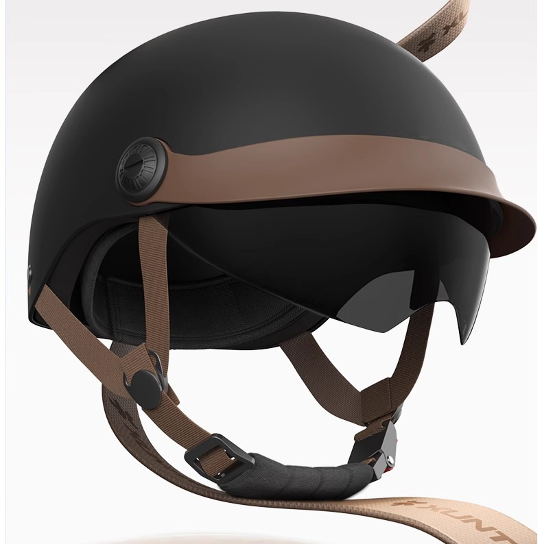 New National Standard Electric Vehicle Helmet Men's and Women's Summer Safety Helmet Battery Motorcycle All-Season Sun Protection High-Definition Half Helmet