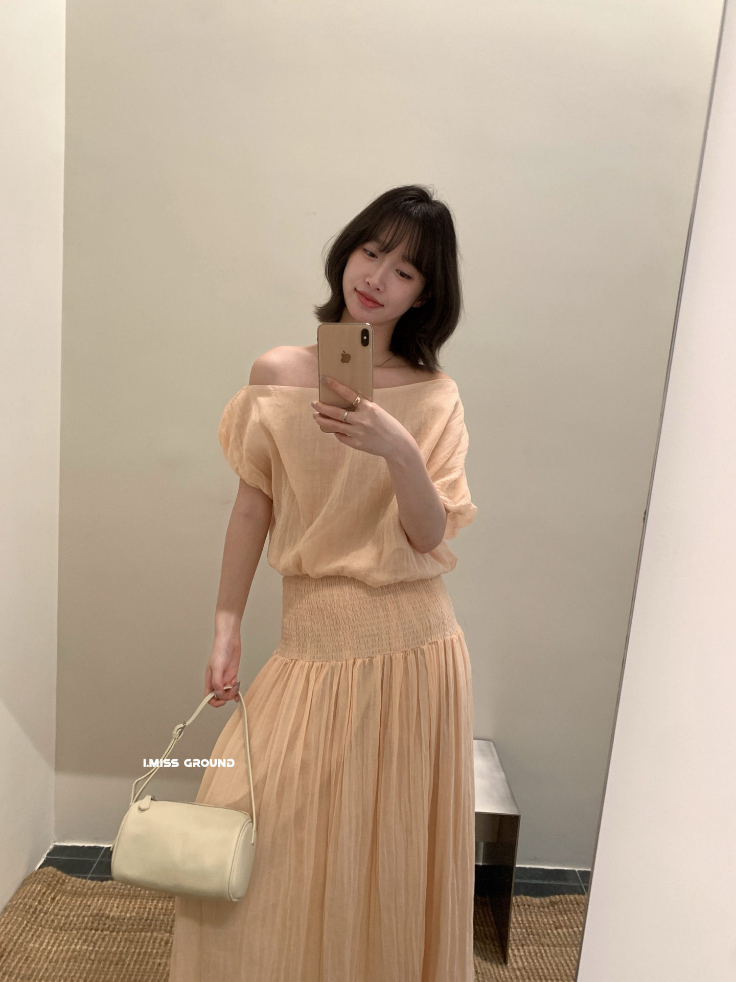 Áo sơ mi hồng cam