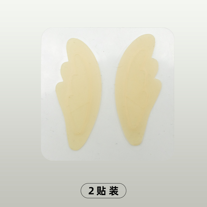 Pegatinas de orejas de elfo, pegatinas de color de piel estilo mariposa de hueso de dragón, productos desnudos