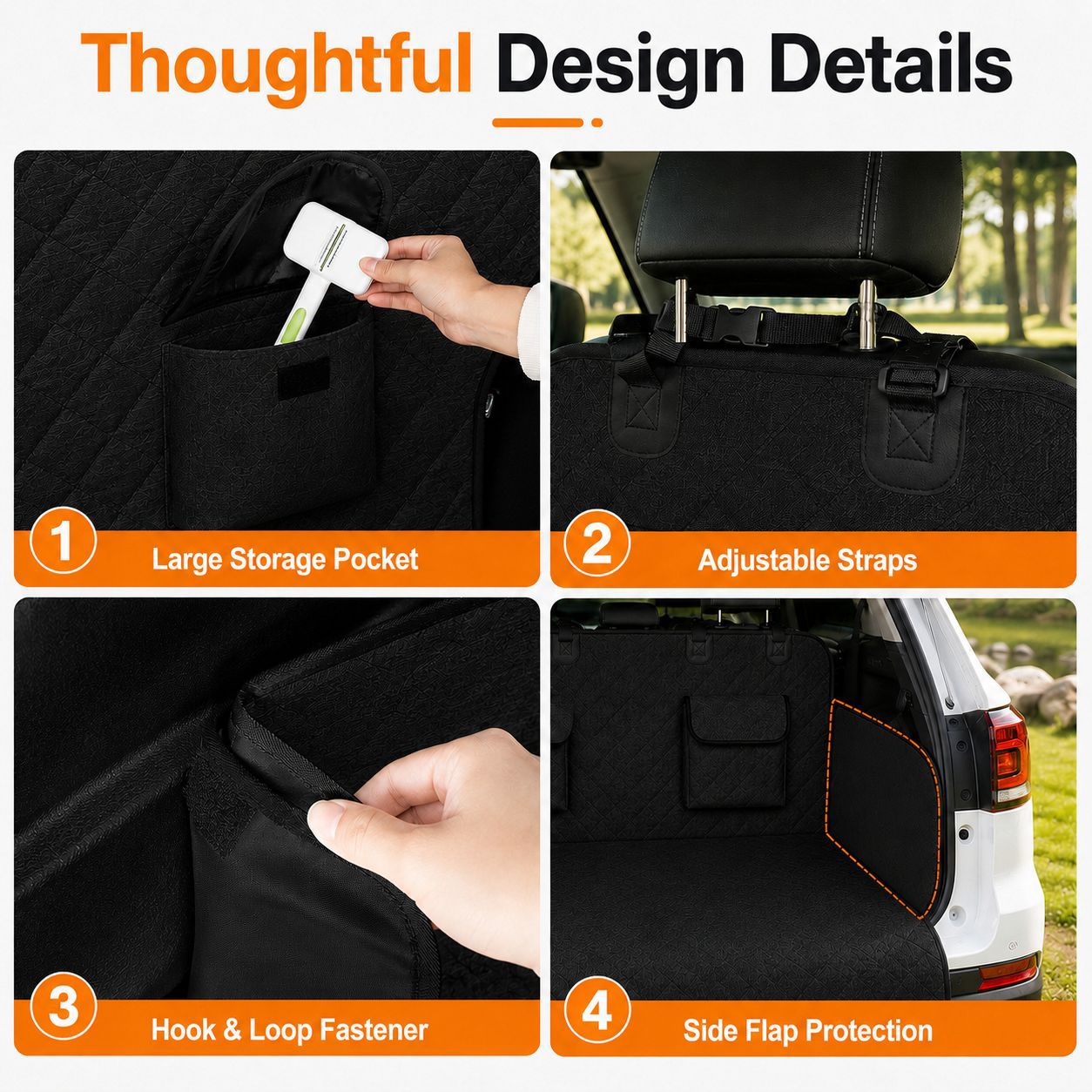 26 New Models of Amazon Trunk Dog Mats, Universal Car Pet Mats, Anti-Dirt and Waterproof Car Dog Seat Cushions in Stock