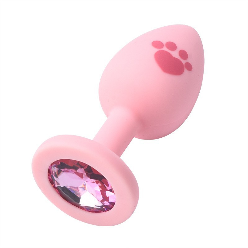 Accesorios de juguetes sexuales, tapón anal, garra de gato de silicona, lazo, cola, accesorios para el patio trasero, juguetes para mujeres, productos para adultos