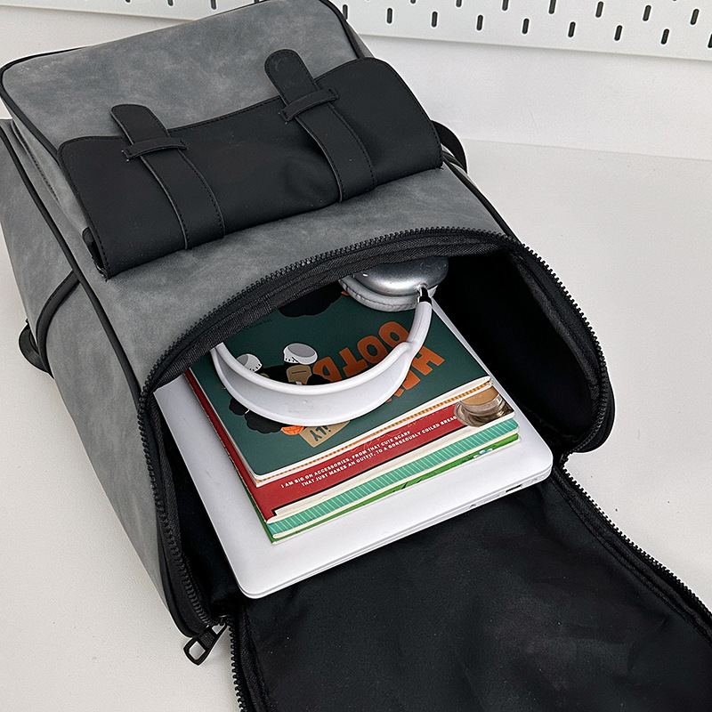 Mochila de negocios transfronterizos, mochila de moda para hombres, mochila de gran capacidad, mochila de estudiantes casuales, mochila de computadora