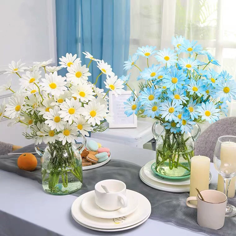 Дерево жасмин Бонсай Daisy Dutch Chrysanthemum свадебный цветок пластиковый искусственный декоративный растение дом фотография реквизит зелёное растение высокая реалистичность
