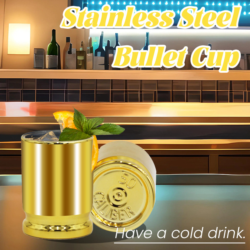 Calibre Gourmet Bullet Cup bar atmósfera de plástico engrosada Copa de cerveza Set de 2 piezas copa de vino