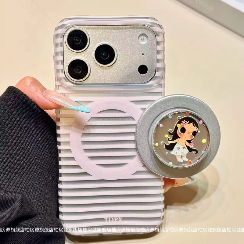 Girls' suitable Samsung s23fe phone case s26ultra/s24plus/s21 magnetic 3 Apple 17promax Girls' suitable Samsung s23fe phone case s26ultra/s24plus/s21 magnetic 3 Apple 17promax