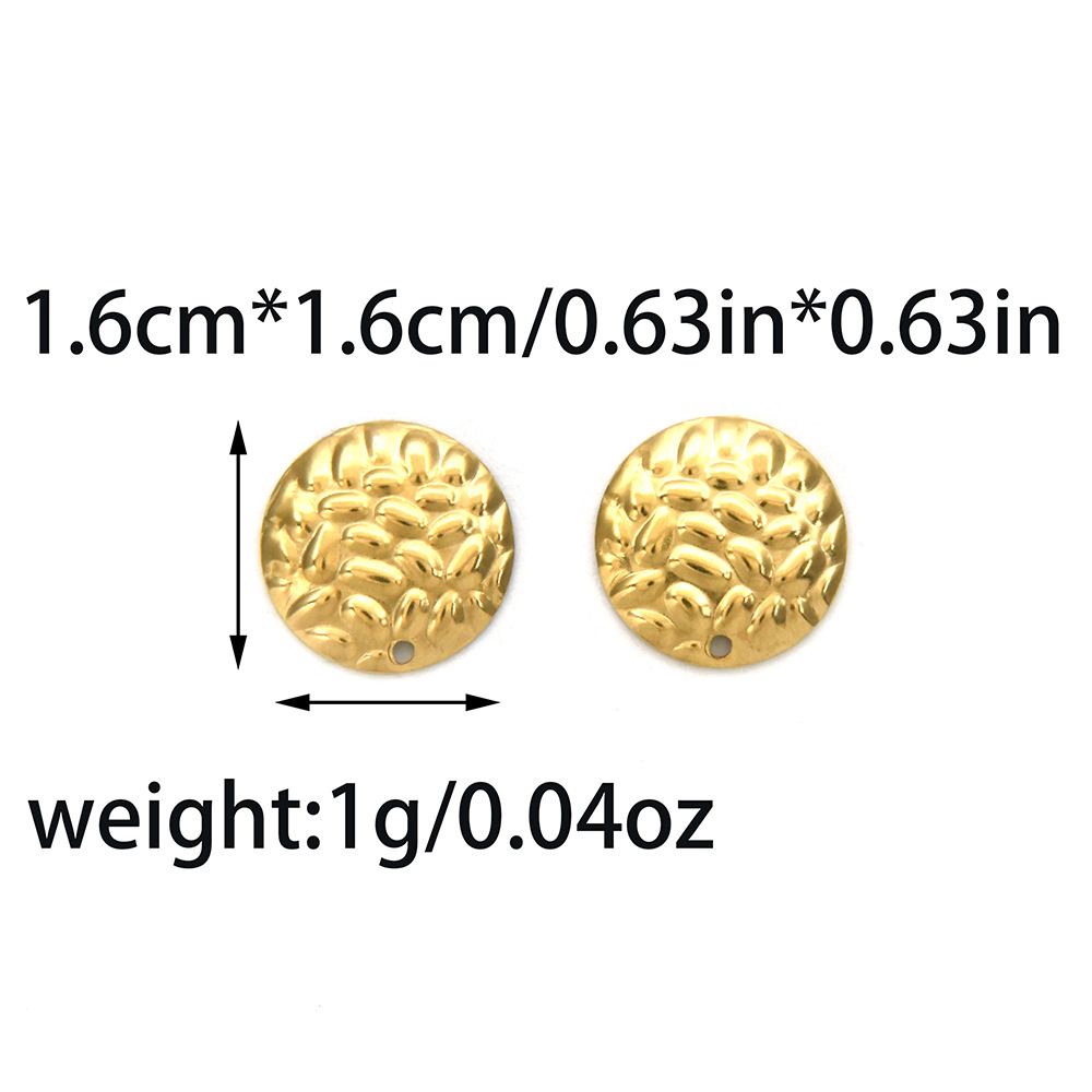 4g Weight Earring Findings Jewelry Making Type Earrings accessories Classification 1 Piece Quantity 304 Stainless Steel Material Geometric, Oval, Heart Shape Pattern All Seasons Season Plating Design Classic Style Style 1 Piece 304 Stainless Steel Geometric Oval Heart Shape Earring Findings Earrings Accessories 无