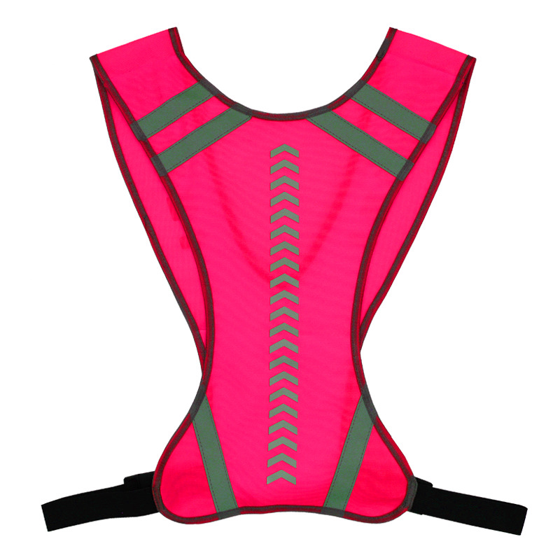 Fábrica directa transfronteriza popular ropa reflectante ciclismo deportes chaleco reflectante noche corriendo ropa reflectante al aire libre chaleco reflectante