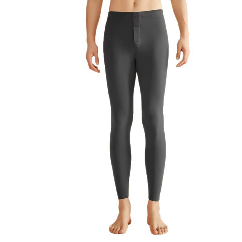 Pantalones de invierno de doble cara de algodón para hombres pantalones cálidos de invierno para hombres pantalones de algodón de algodón de cintura alta