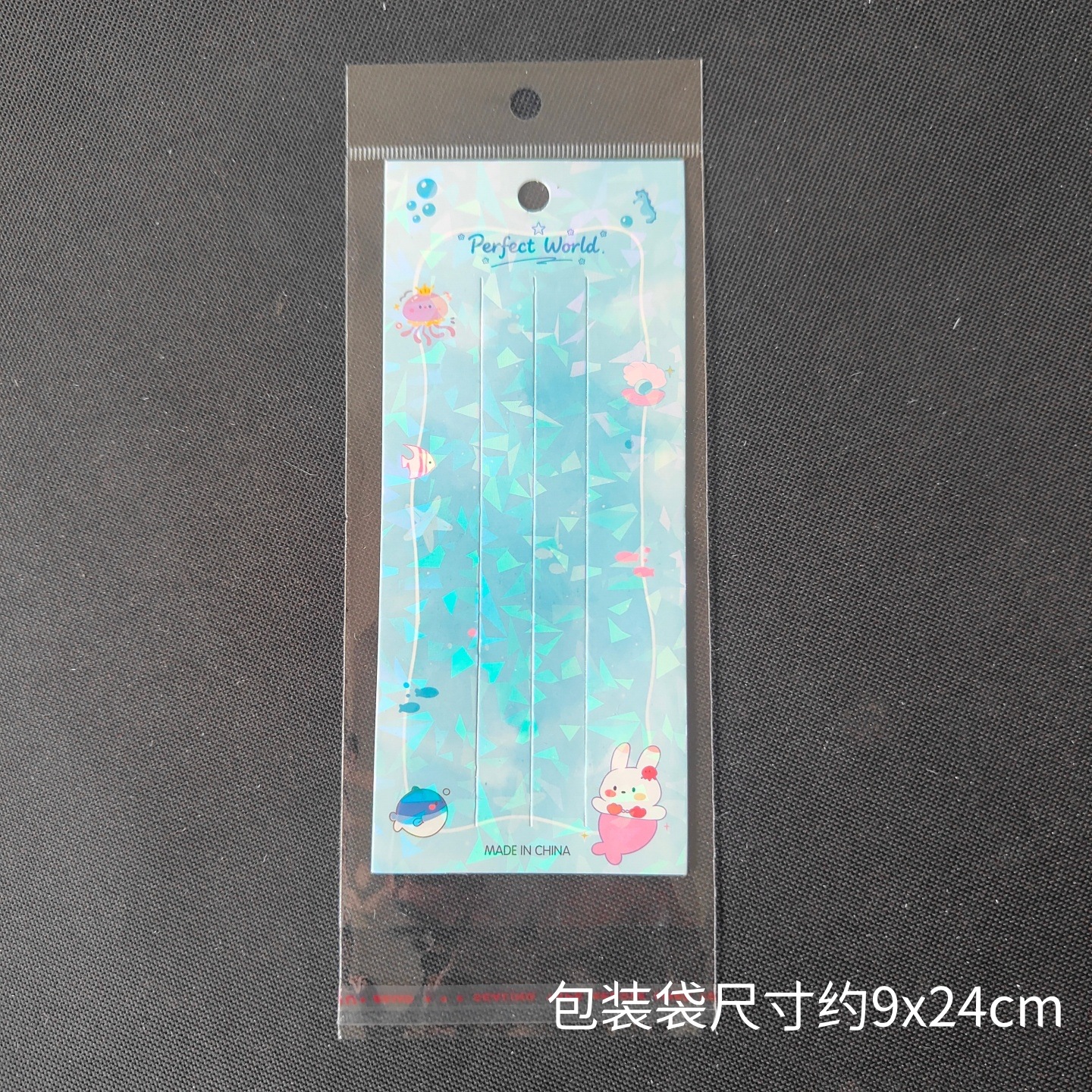 Multi-especificación azul marino tarjeta de papel clip de cabello tarjeta de embalaje flash láser diy material de joyería para el cabello