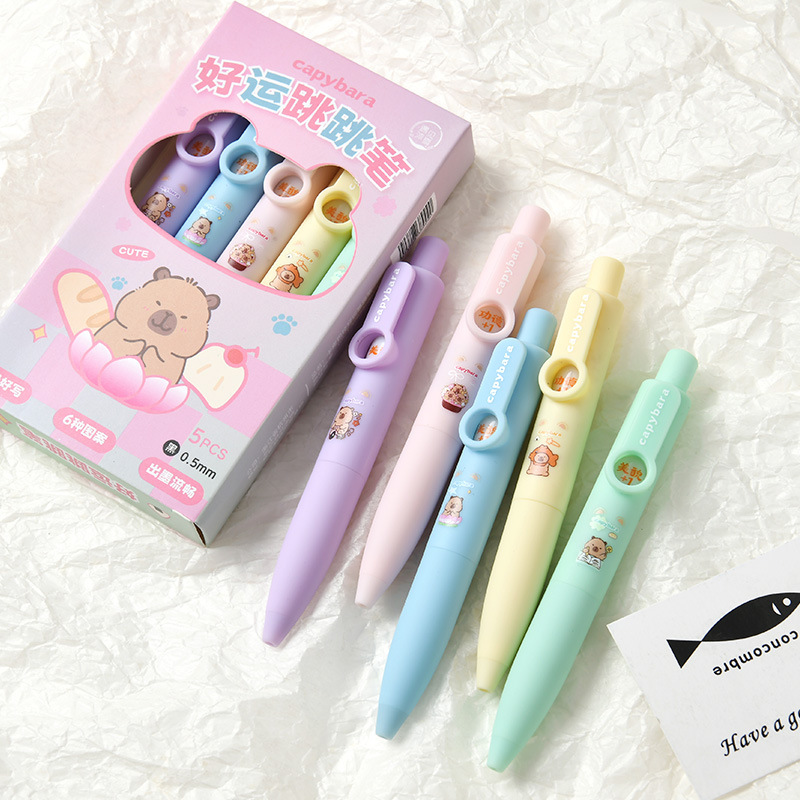 カスタマイズされたゲルペン、かわいいぽっちゃりプッシュボタン、速乾性ミニポータブルポケットペン、広告ペン、署名ペン、質問ペン|undefined
