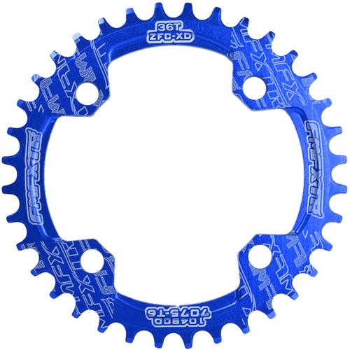 Bicycle positive and negative tooth chainring 104bcd chainring 32/34/36/38/40T/42 tooth mountain bike disc single disc