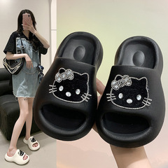 EVA踩屎感浴室防滑涼拖女 家居高級拖涼拖鞋學生宿舍寢室外穿拖鞋