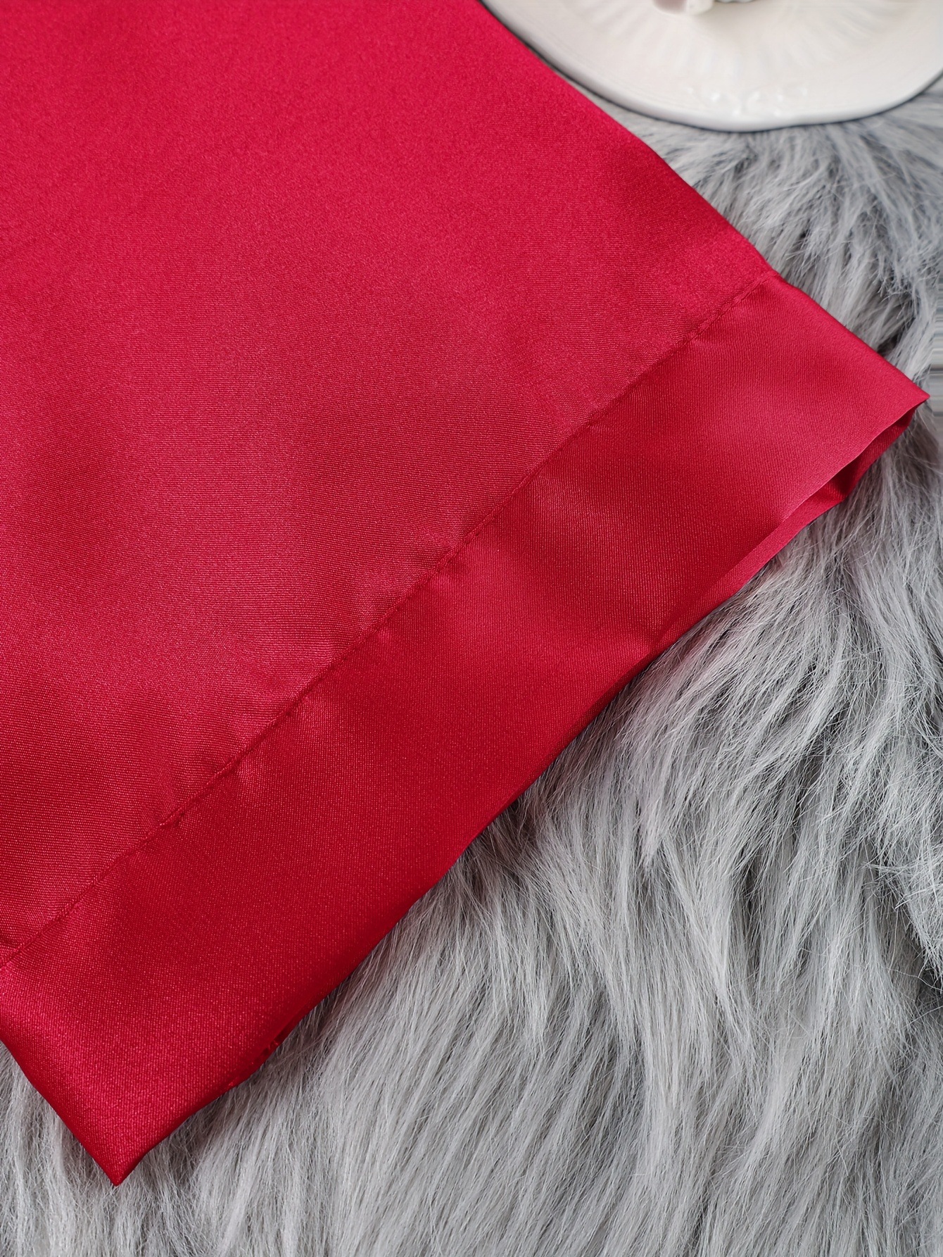 GraceChic GraceChic Cross-Border Home European And American Style Thin Sexy Women's Lace-Up Robe Simple Cardigan Sleepwear Ice Silk Bathrobe_voghion.com