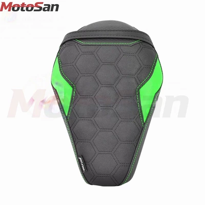Suitable for the 25-26 new Kawasaki | Motorcycle cushion - rear-seat-cushion-honeycomb-style-green-original-seat-height