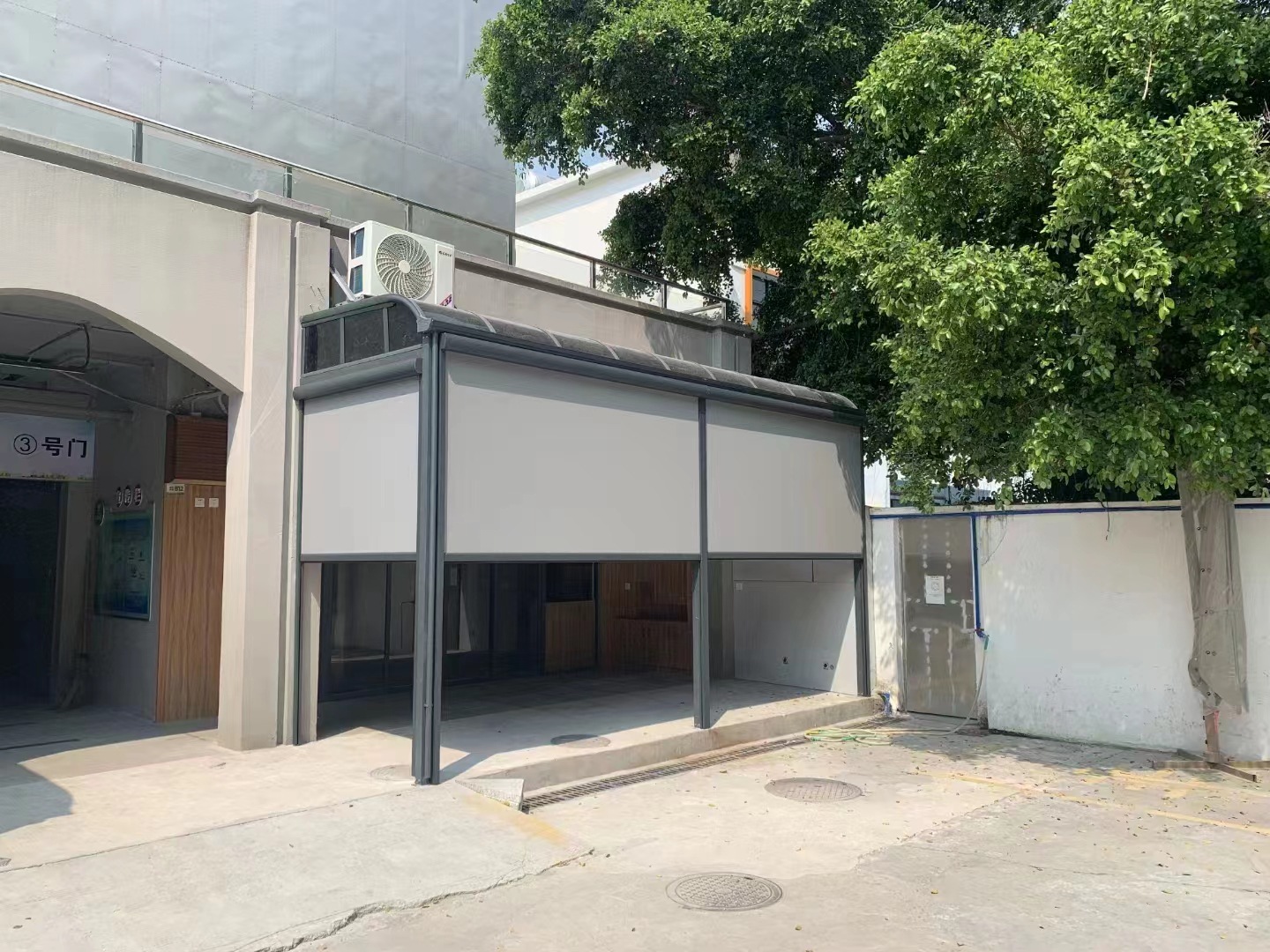 Motorized Windproof Roller Shutter 3