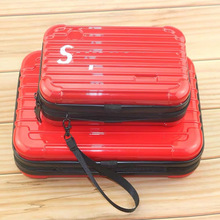 美发工具收纳包硬壳腰包剪刀电推美容助理化妆包发型师理发工具箱