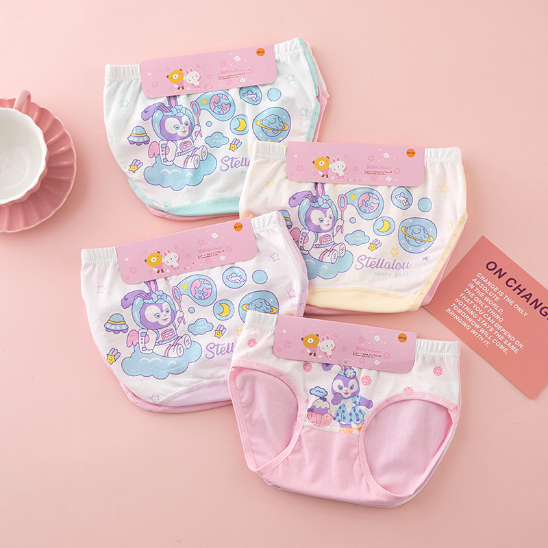Girls' underwear, boxer briefs, children's boxer briefs, non-pinch, baby girl's cotton briefs, older children's underwear