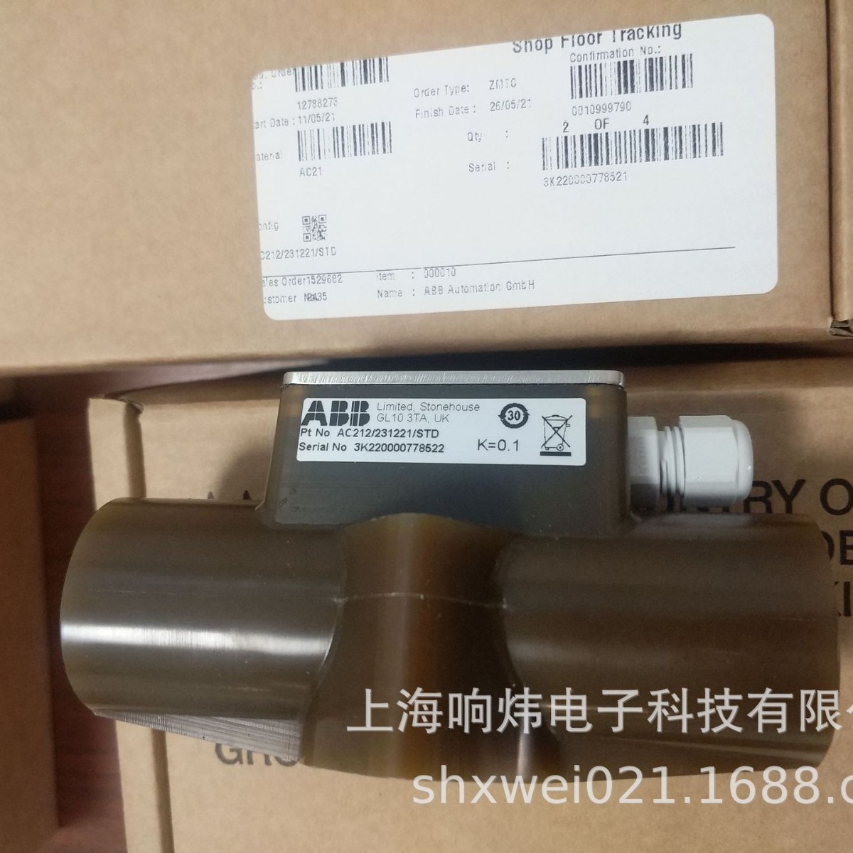 ABB电导率仪 AX410/10101 ABBABB电导率仪 AX410/10101