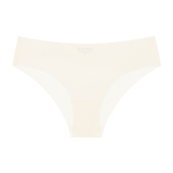 Cross-Border Seamless One-Piece Simple, Sexy, Breathable and Comfortable Ice Silk Underwear Low-Waist Yoga Invisible Women's Briefs