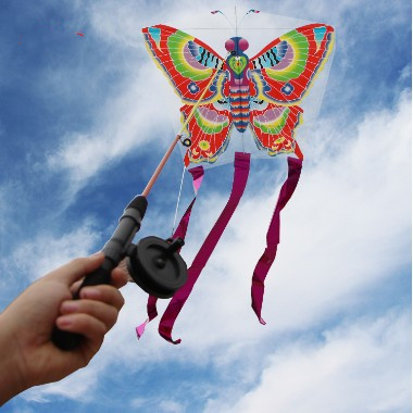 goods in stock Stall Weifang kite children Plastic Fishing rod kite wholesale Cartoon kite adult outdoors motion Flying