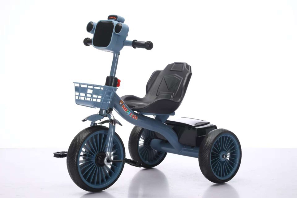 Bellele Simple Children's Tricycle for Ages 1-5, Pedal Bike, Kids' Bicycle, Baby Stroller, Unisex Export Model