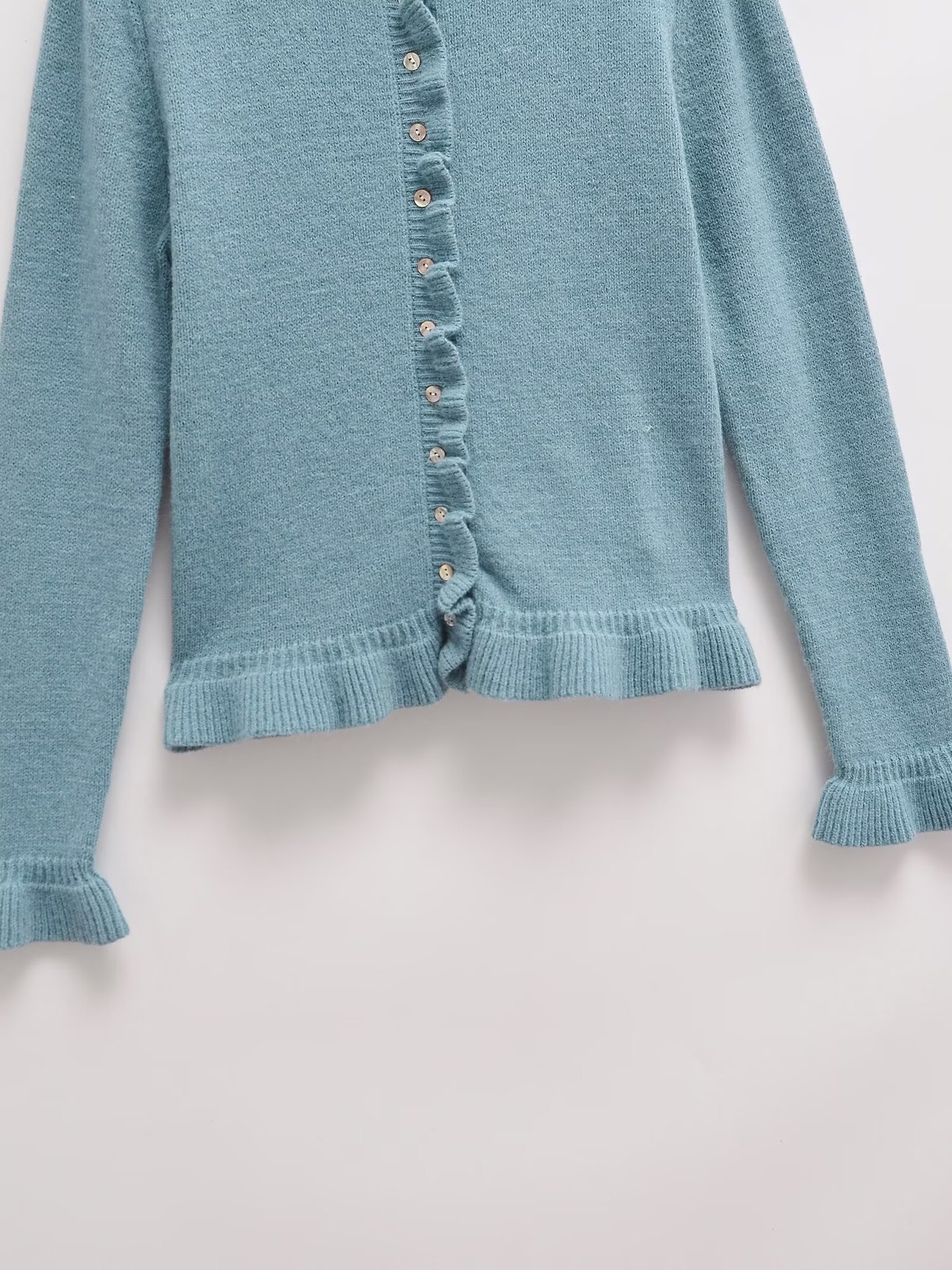 2024 Winter New Product Women's Personalized Stacked Decorative Knitted Cardigan Sweater w027 9608_voghion.com