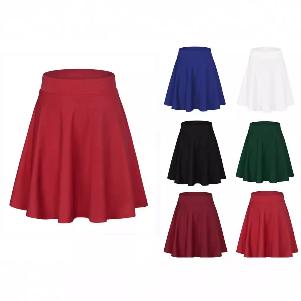 Трансграничная независимая станция Amazon, горячая Распродажа, Новая Спортивная юбка, летняя тонкая юбка с высокой талией, женская одежда