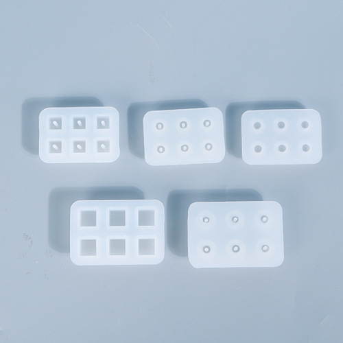 Best DIY Resin Mold 6-Grid Ball Earrings Bracelet Silicone Mold Mirror Amazon Resin