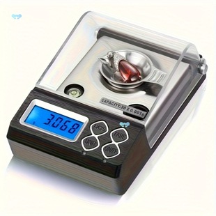 Digital Milligram Scale Accurate 0.001G/50G Precision Mg Cross-Border