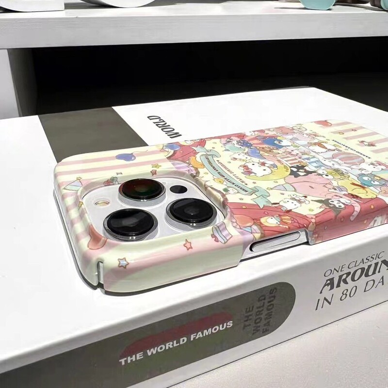 Cartoon Sanrio Style Phone Case Suitable for Apple 17/14/I13Pro12/11/8P Protective Film