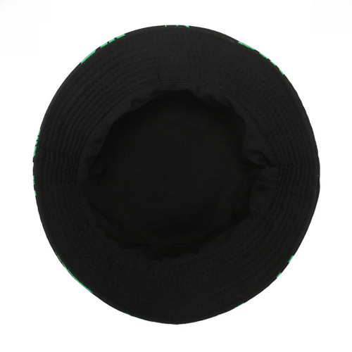 Double-Sided Fisherman Hat for Women, Casual Print Maple Leaf Sun Hat, Summer Outdoor Sun Hat, Sunshade Hat for Girls, Wholesale