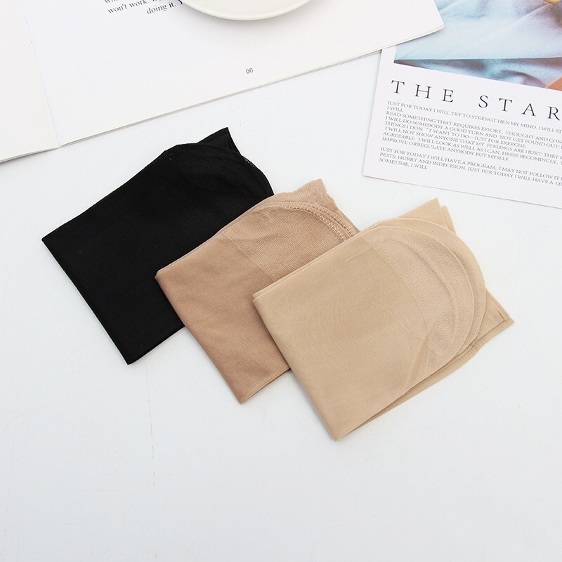 High Elastic Steel Wire Socks Spring and Summer Anti-Snagging Mask Socks Transparent Ultra-Thin Breathable Stockings