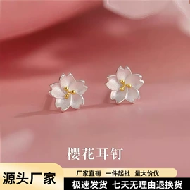 耳钉;耳环;耳夹