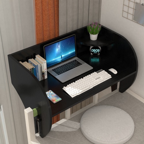 Suspended table on bed, dormitory upper bunk, suspended laptop table, college dormitory table, lazy desk