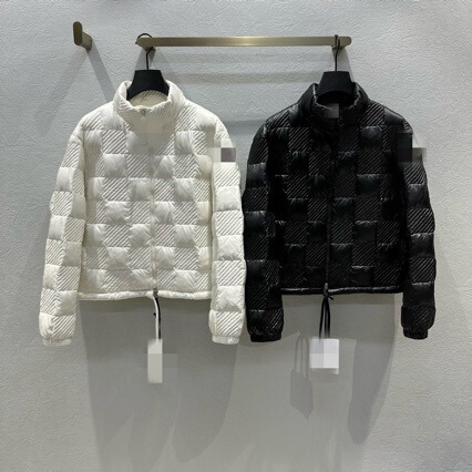2025 Autumn and Winter New Product 90 White Goose down Filled Stand Collar Checkerboard down Jacket Jacket 2025 Autumn and Winter New Product 90 White Goose down Filled Stand Collar Checkerboard down Jacket Jacket
