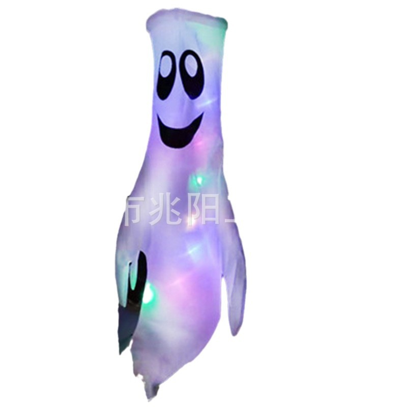 Fantasmas de Halloween fantasmas colgantes con lámparas luminosas de fantasmas colgantes de decoración de lámparas colgantes de casa embrujada transfronteriza luz nocturna