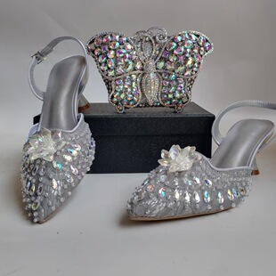 Ůʿ�M荼��^�߸�Ь��Ьˮ��ˮ������ purse and shoes set