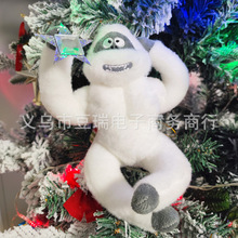 跨境新品可恶的雪人Snowman毛毡饰品有趣毛绒雪人圣诞树装饰挂件