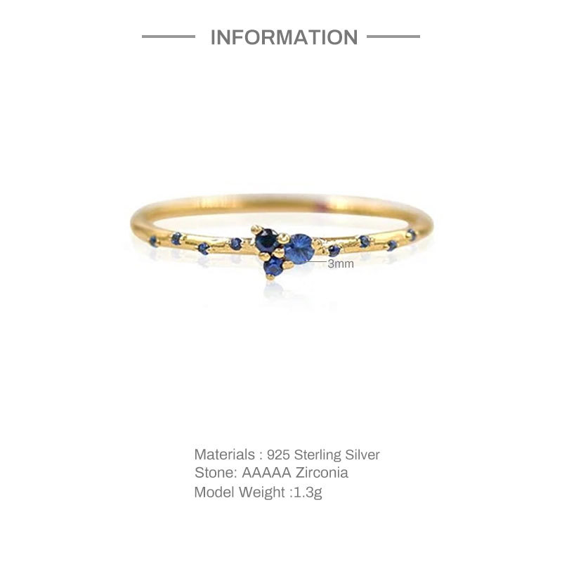 Fashion Simple Style Geometric Sterling Silver Plating Artificial Gemstones Rings