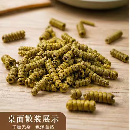 Huo Shan Tie Pi Shi Hu Feng Dou Dendrobium Officinale Dried Stems Whole Spiral Strips for Tea and Soup 1000g Bag quality and texture