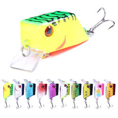 Rock 'n' Roll Little Fatty: Lure Bait, 7g Micro-Size Floating Square Mini Bait for Long-Distance Casting, Slow-Sinking Plastic Simulation—Minnow-Style Fake Lure