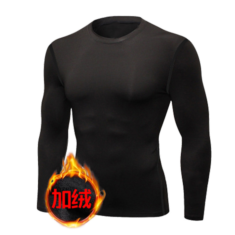 Black fleece long-sleeve