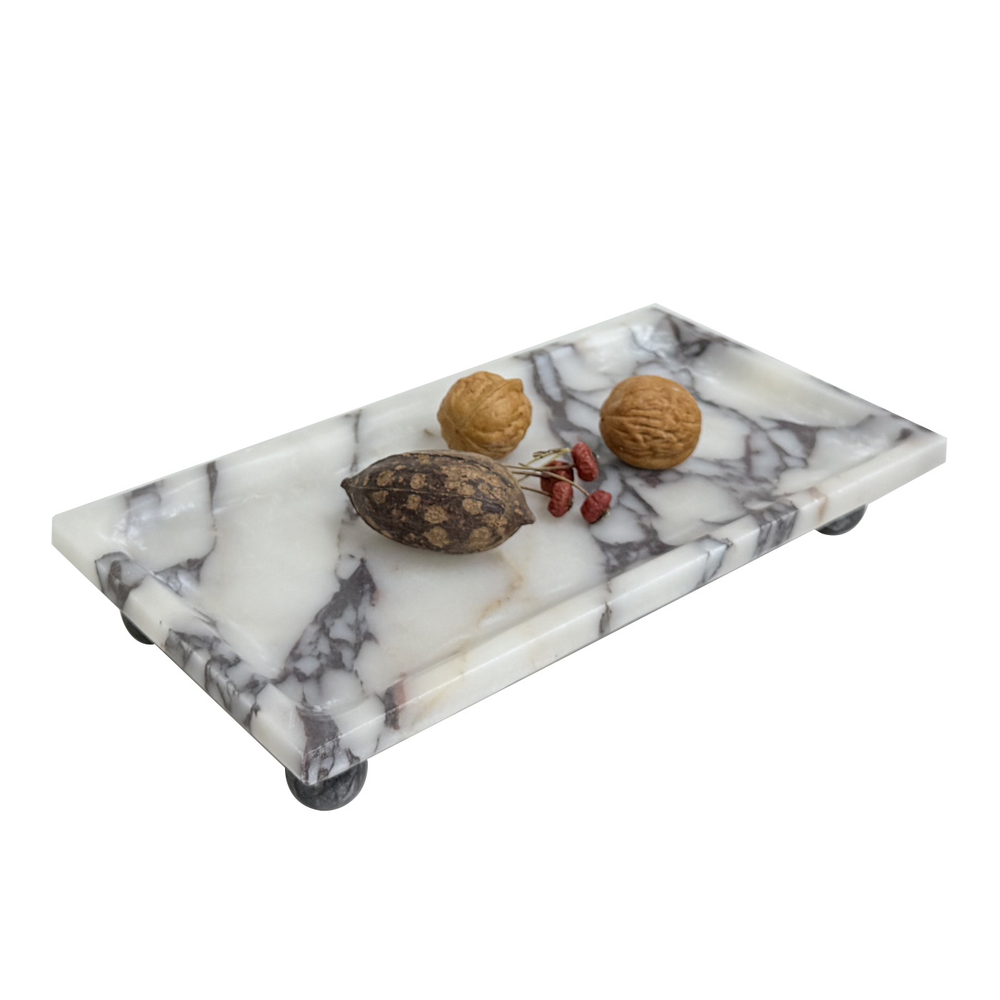 Mei leopardo retrógrado viento silencioso mármol decoración de geometría modelo de casa garra de pollo decoración de paleta de mármol